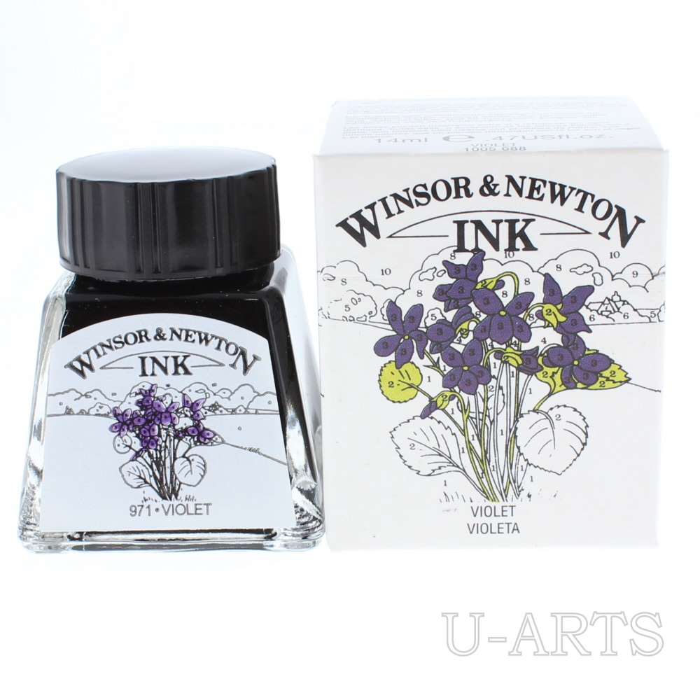 U-ARTS / WN ドローイングインク14ml バイオレット 688
