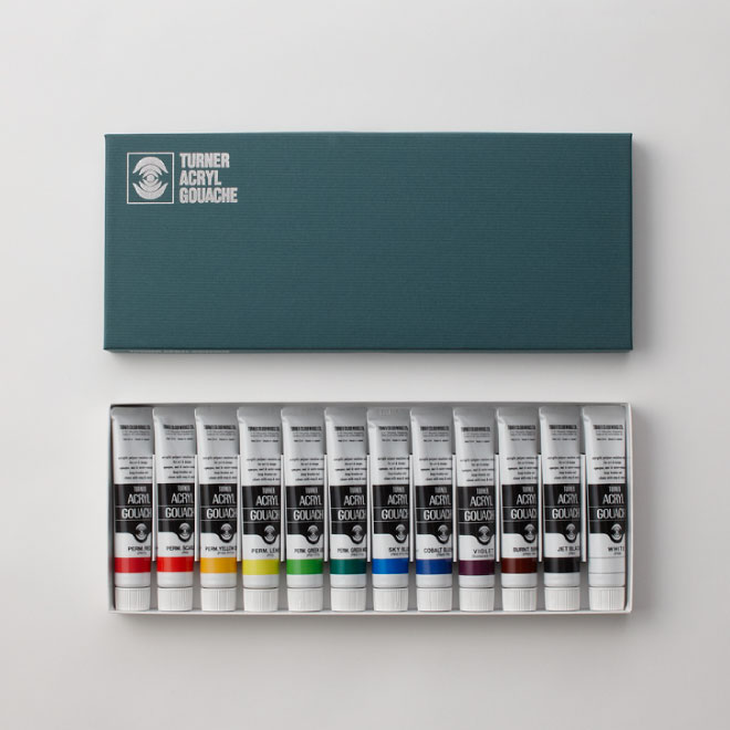 アクリルガッシュ 暗黒ブラック 40ml インキ 絵の具 ステーショナリー 画材 えのぐ プレゼント インク ペインティング お絵描き 漆黒 新学期  文房具 イラスト 真黒 1個入 カラー 絵具 文具 アート