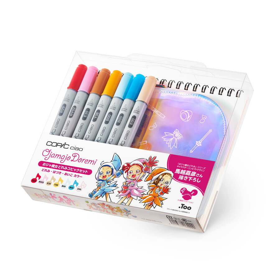 U Arts 限定品 おジャ魔女どれみ コピックセット どれみ はづき あいこカラー U Arts 限定品 おジャ魔女どれみ コピックセット どれみ はづき あいこカラー