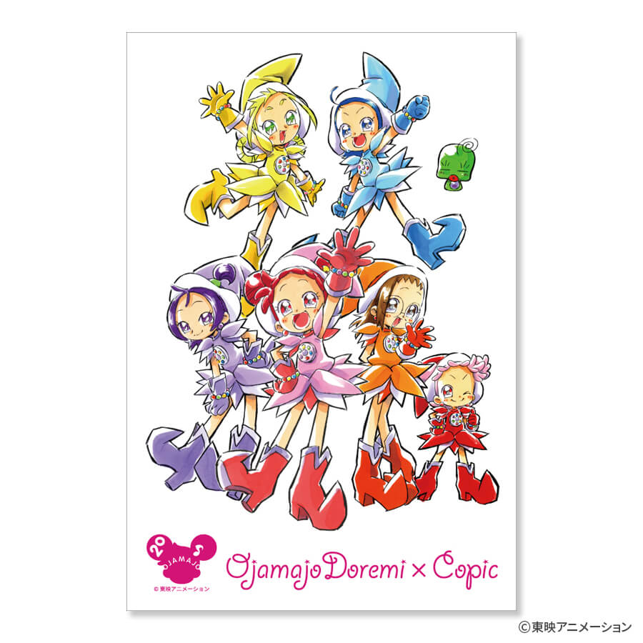 U Arts 限定品 おジャ魔女どれみ コピックセット おんぷ ももこ ぽっぷカラー