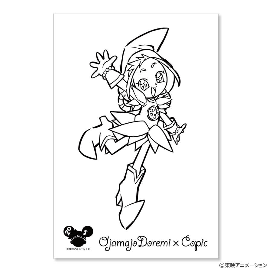 限定品】おジャ魔女どれみ コピックセット おんぷ・ももこ・ぽっ